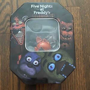 FNAF Five Nights At Freddy’s Trading Cards Tin - Black and Red